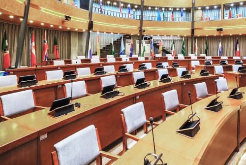 讯维同声传译会议系统成功应用于成都某国际会议中心!