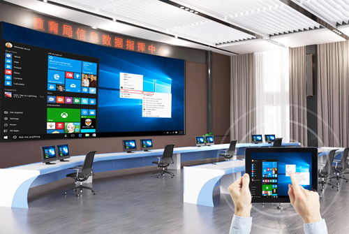 智慧管理，触控未来，讯维分布式触控系统开创指挥中心智慧管控新时代！