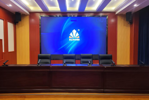 讯维全域智能管控平台在四川某集团会议室的应用案例！