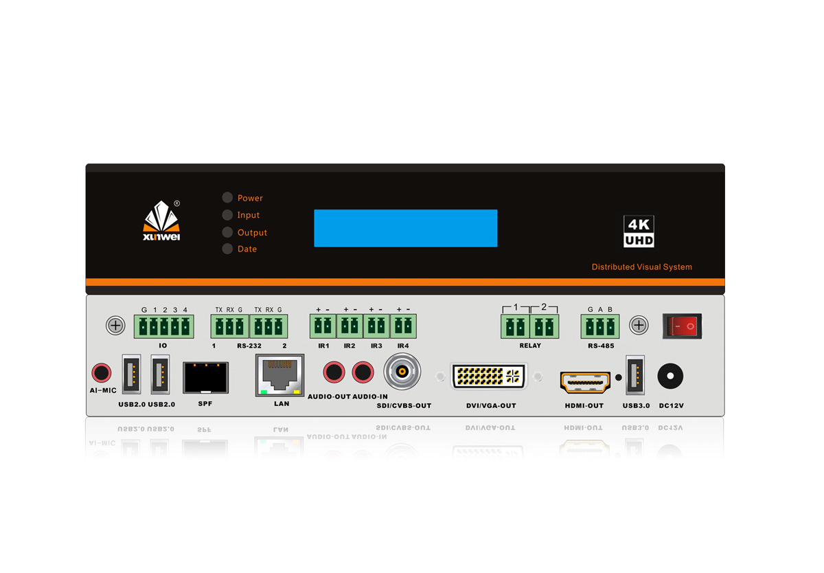 4K60Hz坐席输出节点
