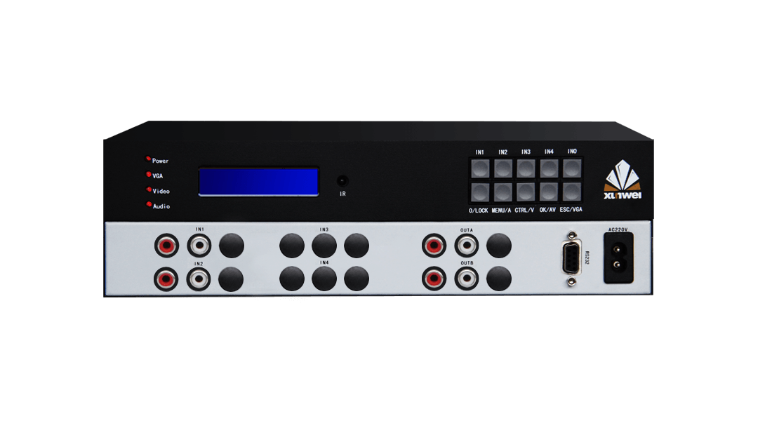 2进1出音频切换器