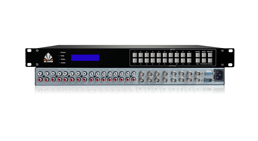 8路音视频矩阵切换器