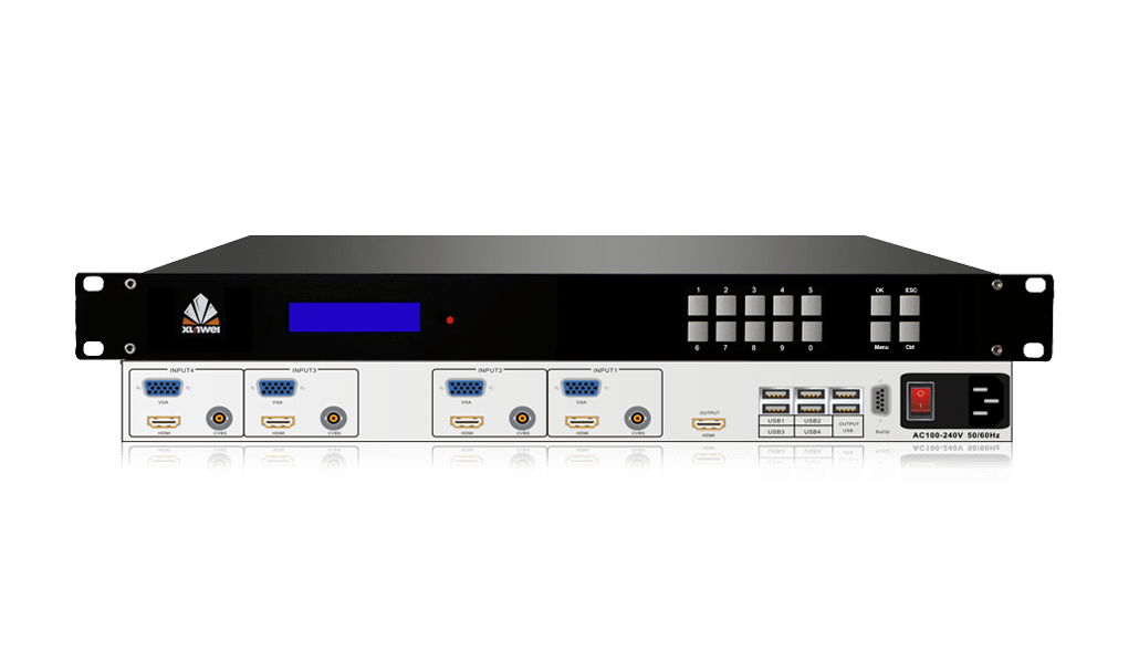 高清四画面分割器