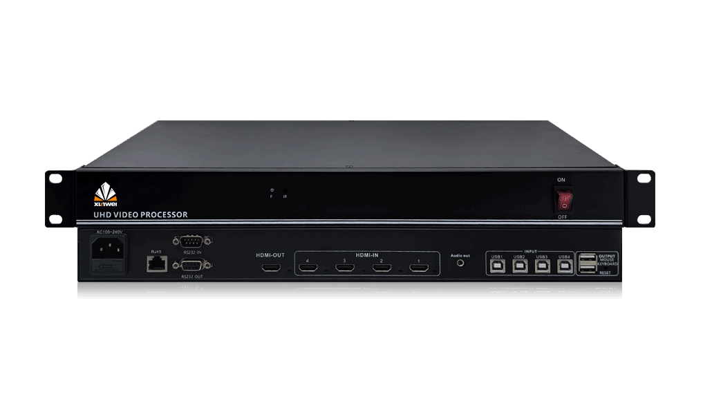 4K画面分割器（带KVM）