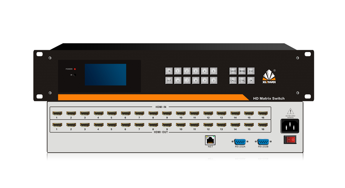 16路4K30 HDMI矩阵