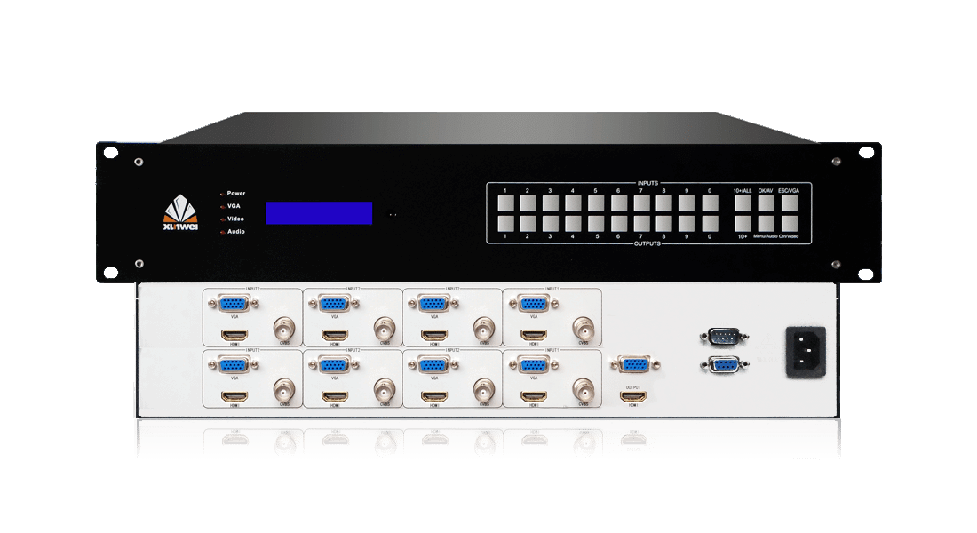 24进1出高清混合切换器