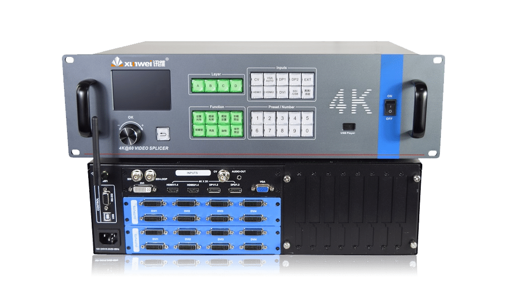 8通道4K LED拼接处理器