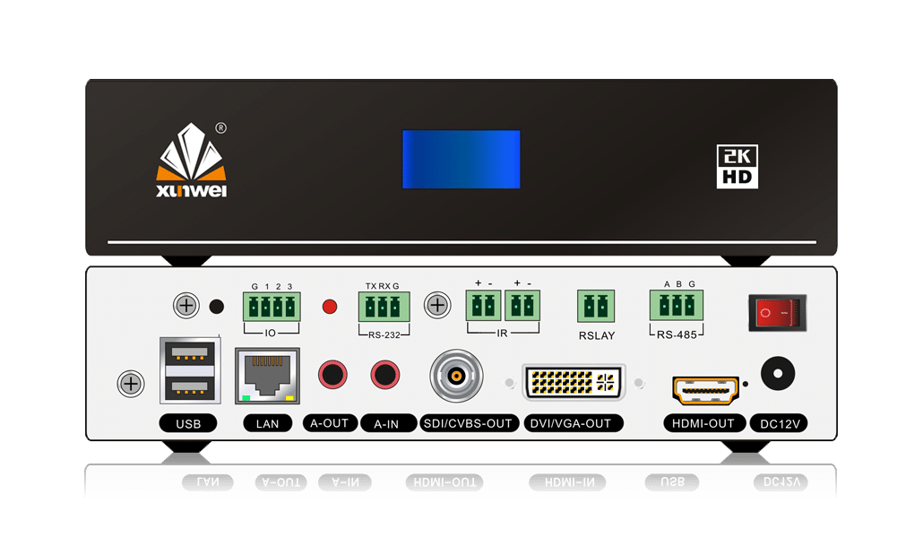 2K分布式输出节点（带中控）