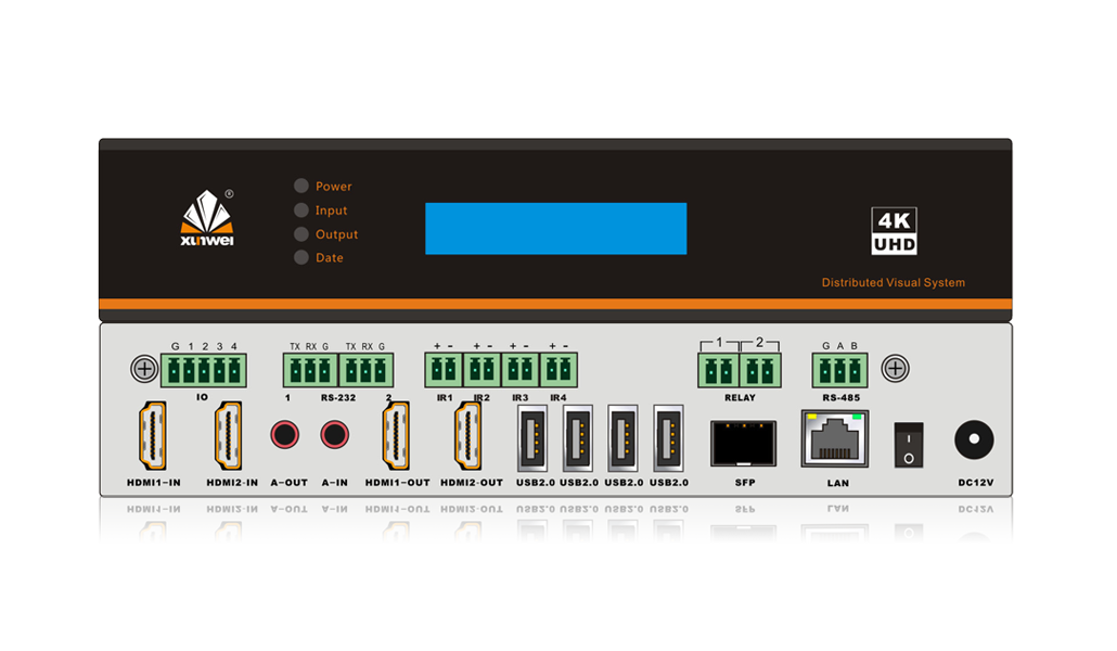 4K30双路分布式输入节点