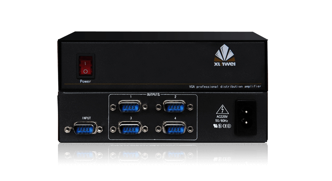 1进4出串口分配器