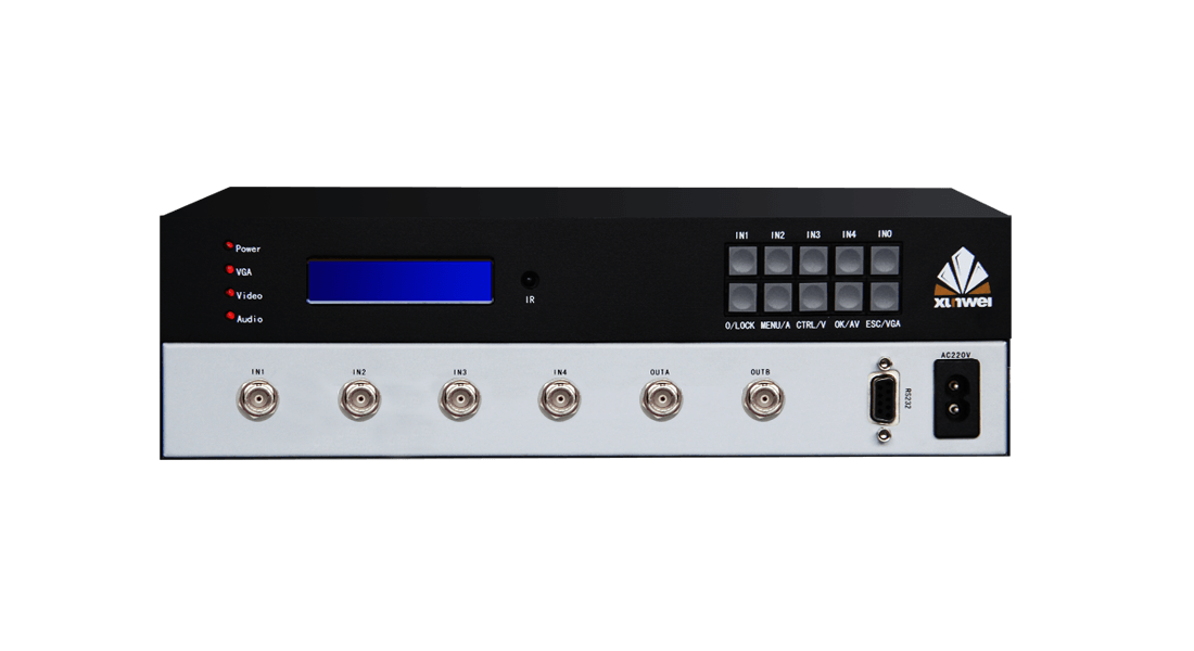 4进1出视频切换器