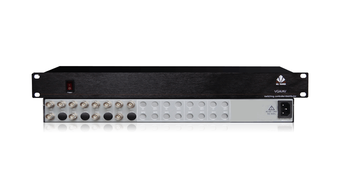 4进8出视频分配器