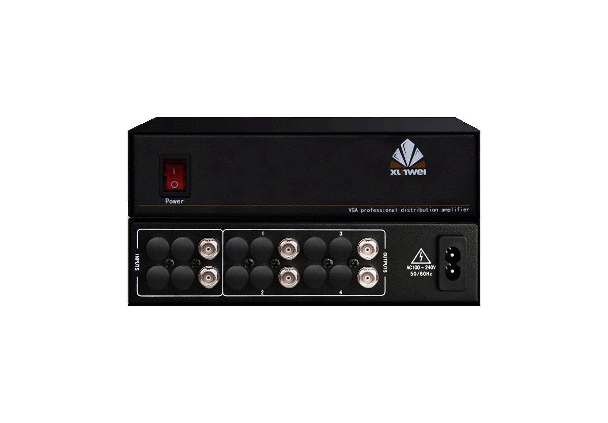 1进4出视频分配器