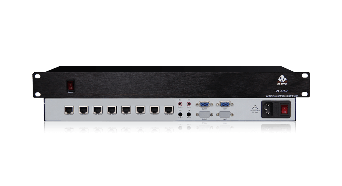 8路VGA双绞线延长器