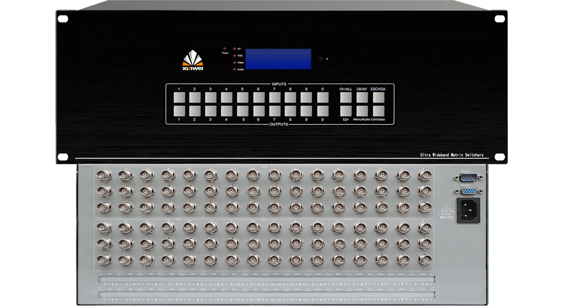 16路分量矩阵切换器